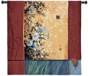 Artist's Garden | 53" x 53" | Woven Wall Tapestry