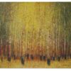 Aspen Glow | Woven Contemporary Landscape Tapestry | 53 x 53