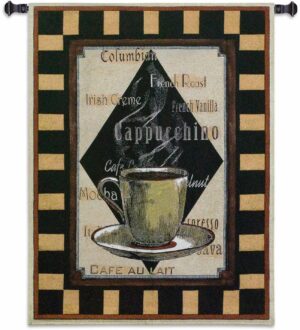 Cappuccino Time II | 35" x 45" | Tapestry Wall Decor