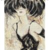 Caprice V by Karen Dupre | Glam Wall Tapestry | 53 x 43