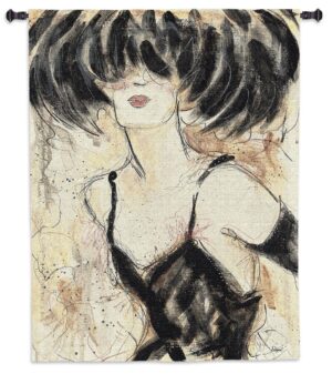 Caprice V by Karen Dupre | Glam Wall Tapestry | 53 x 43