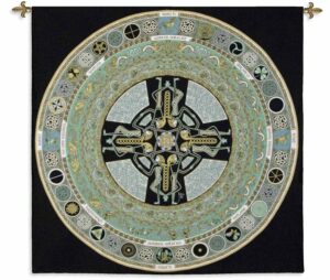 Celtic Mandala | 51 x 52 | Woven Tapestry