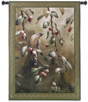 Cherry Chase | 38" x 53" | Woven Tapestry