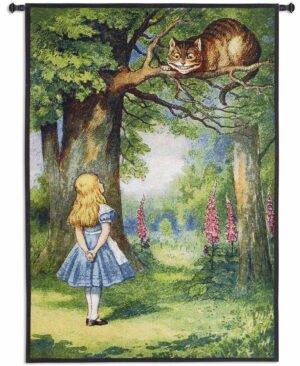 Cheshire Cat | 44 x 31 | Alice in Wonderland Tapestry