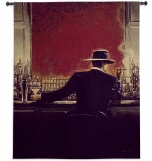 Cigar Bar | 53 x 41 | Woven Tapestry