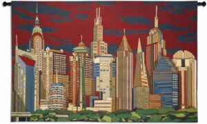Cityliners | 63 x 41 | Woven Tapestry
