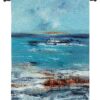 Coastal Connection | Woven Tapestry Wall Hanging | 45 x 45