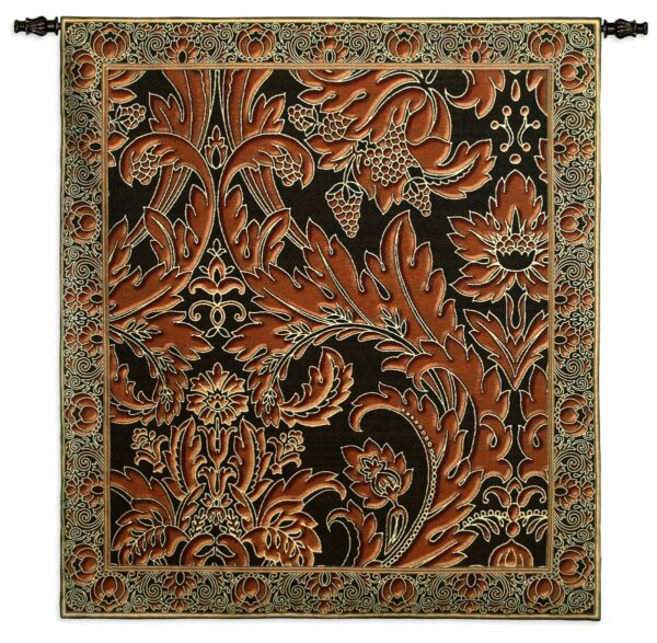 Copper Leaves | Woven Tapestry | 53 x 47