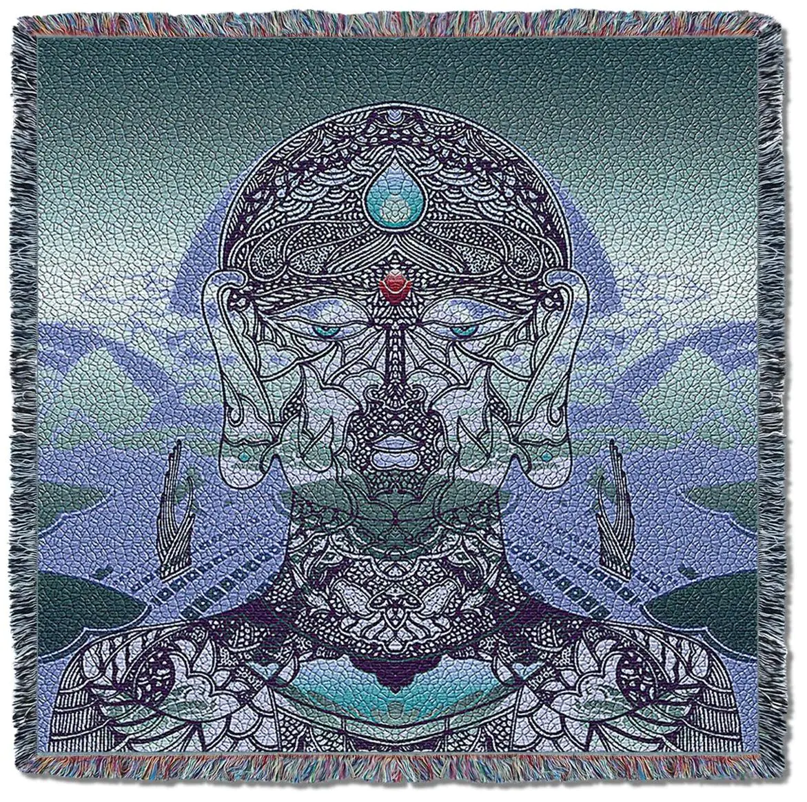 DIGA Woven Throw Blanket | 54 x 54