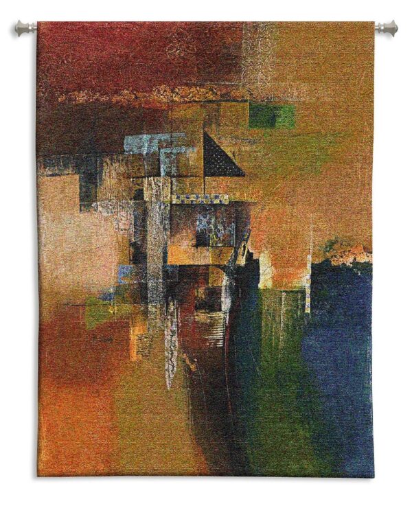 Desert Jewel | Abstract Wall Tapestry | 53 x 39