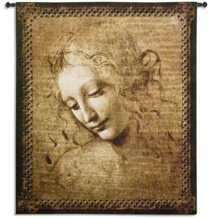 Female Head | 47" x 53" | Tapestry Wall Decor