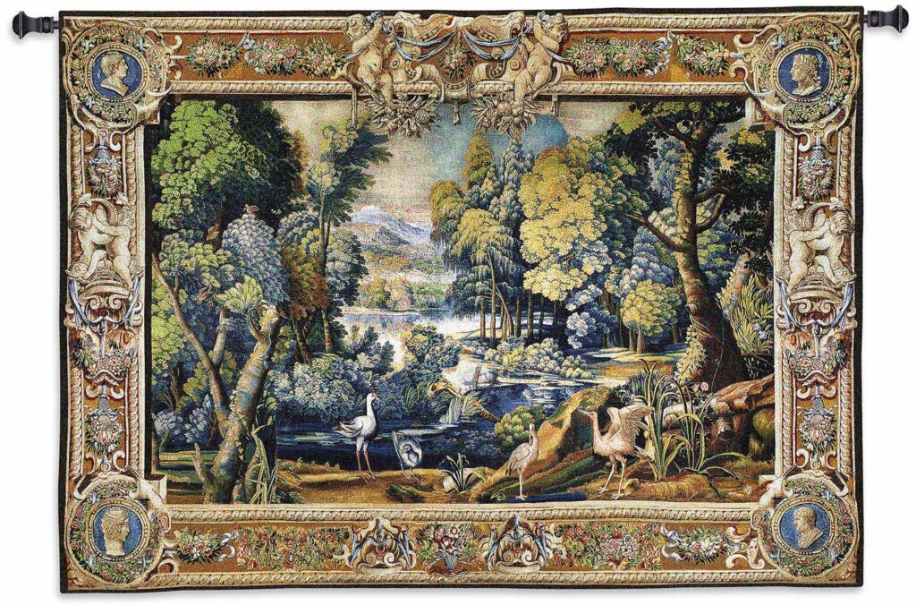 Fine Art Tapestry Landscape Woven Wall Tapestry  Art & Home