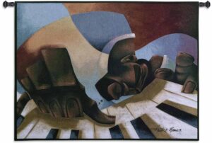 Frankie Fingertips | 52" x 38" | Tapestry Wall Decor