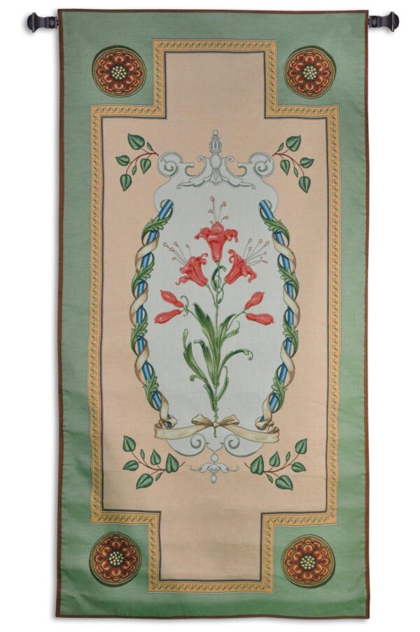 French Lily | French Country Wall Tapestry | 65 x 32