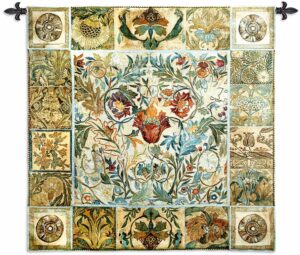 Garden Celebrations | 52" x 51" | Woven Tapestry