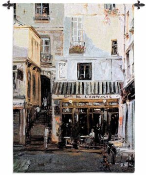 George Bates Bar de L'Entracte | 38" x 53" | Tapestry