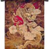 Golden Dragon | Asian Inspired Wall Tapestry | 67 x 53