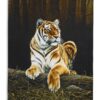 Grandeur | Woven Tiger Tapestry | 66 x 52
