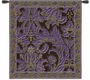 Grapes and Chocolate | 50" x 53" | Tapestry Wall Hanging