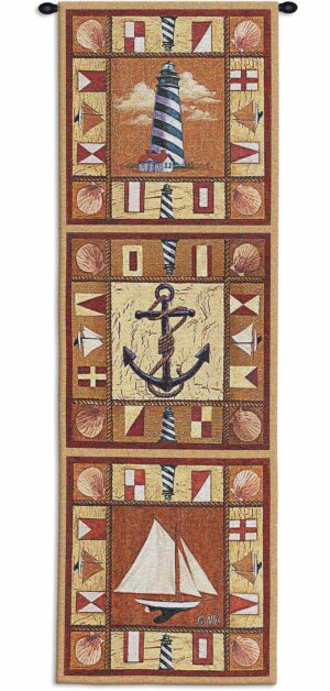Harbor Icons | 48 x 17 | Woven Hanging Tapestry