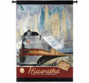 Hiawatha | 39" x 53" | Tapestry Wall Decor