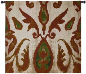 Ikat Citrus | 43 x 44 | Woven Hanging Tapestry