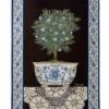 Ivy Topiary II | French Country Wall Tapestry | 43 x 26