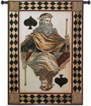 King of Spades | 38" x 53" | Wall Tapestry