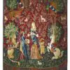 Lady and the Unicorn Smell Tapestry Wall Hanging