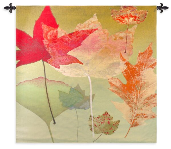 Leaf Counterpoint | Contemporary Tapestry | 53 x 53