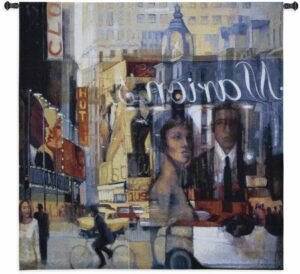 Marion's | 52" x 52" | Woven Wall Tapestry