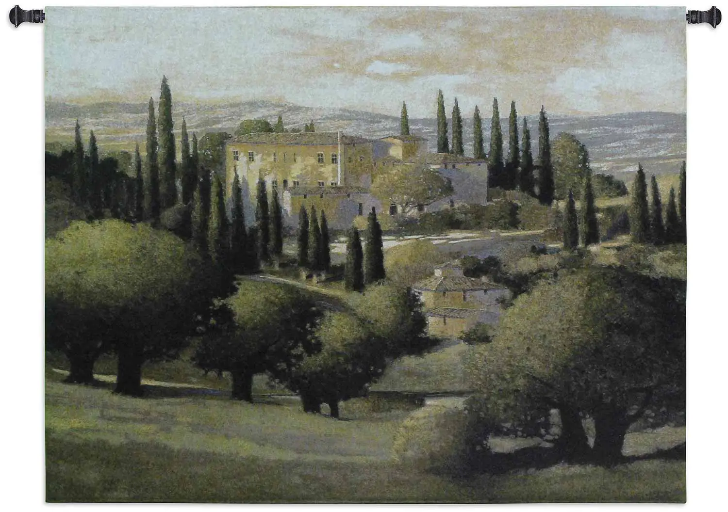 Max Hayslette Warm Tuscan Sun | 53" x 43" | Wall Tapestry