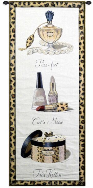 Meow | 26" x 52" | Wall Tapestry