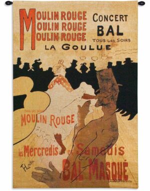 Moulin Rouge | 53 x 38 | Woven Tapestry