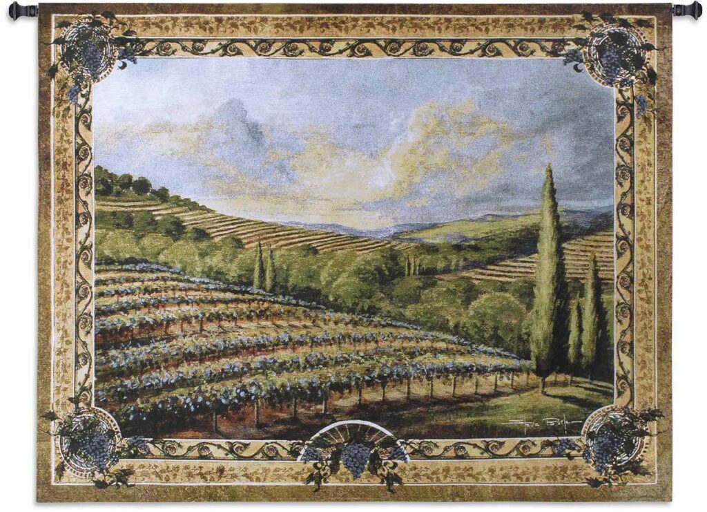 Napa Valley II  53" x 40"  Tapestry Wall Decor  Art & Home