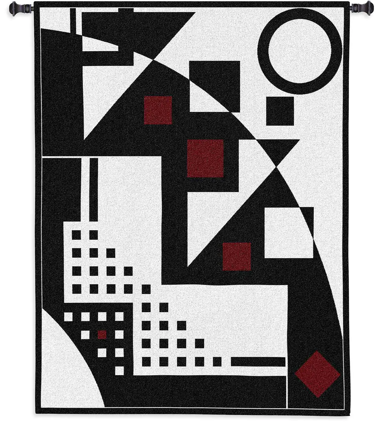 Night on the Town | 42" x 54" | Abstract Tapestry Wall Decor