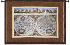 Nova Terarum Orbis | 73" x 53" | Woven Wall Tapestry