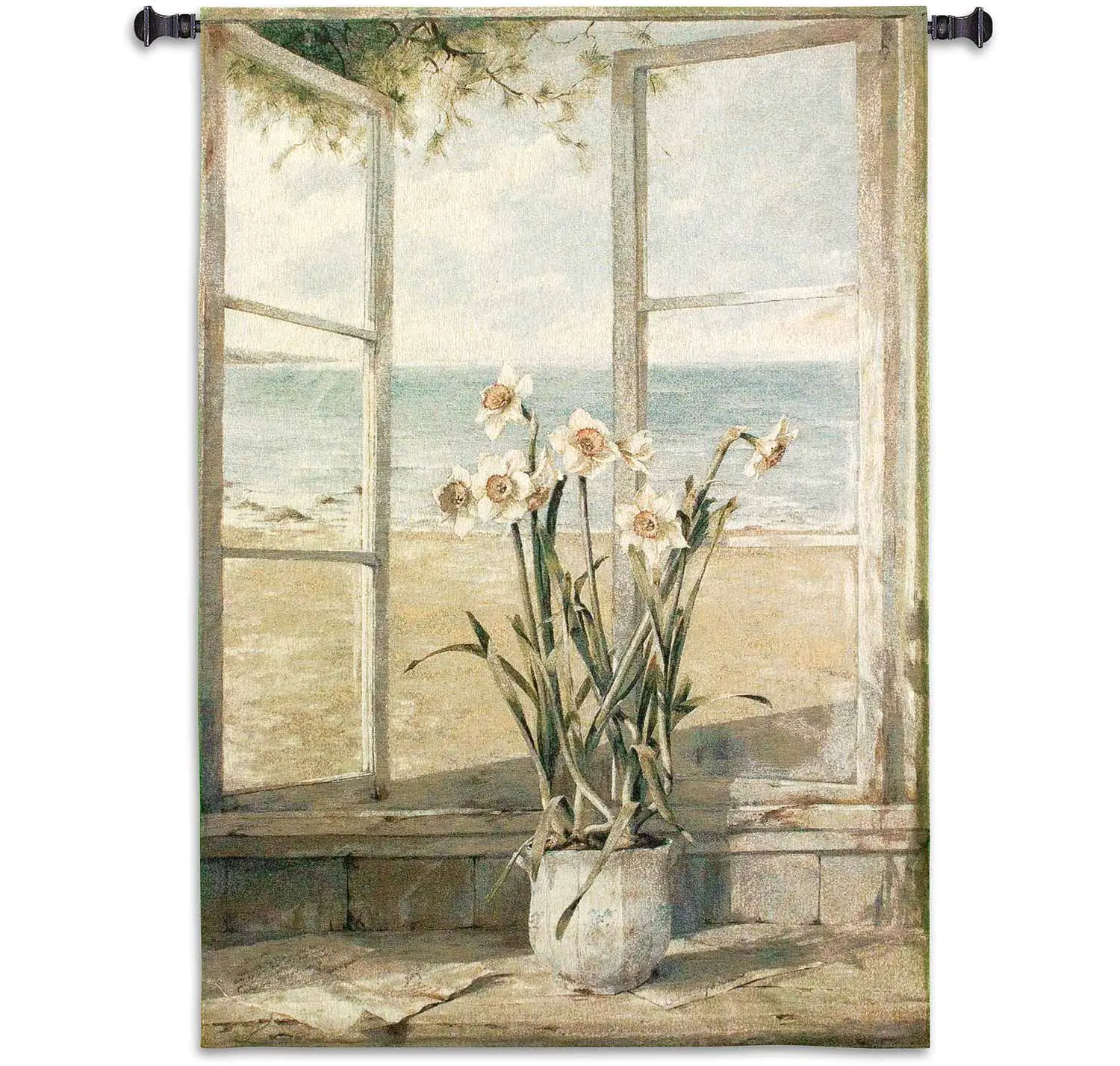 Ocean Narcissus | 38" x 53" | Tapestry Wall Decor