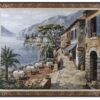 Overlook Cafe ll by Sung Kim | Art Tapestry | 44 x 53