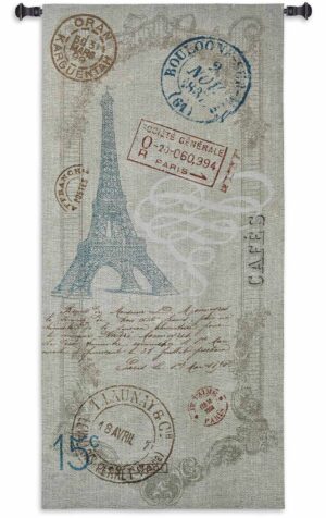 Paris Metro | 31 x 64 | Woven Tapestry