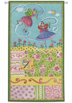 Patchwork Fairy II | 25 x 44 | Children's Tapestry