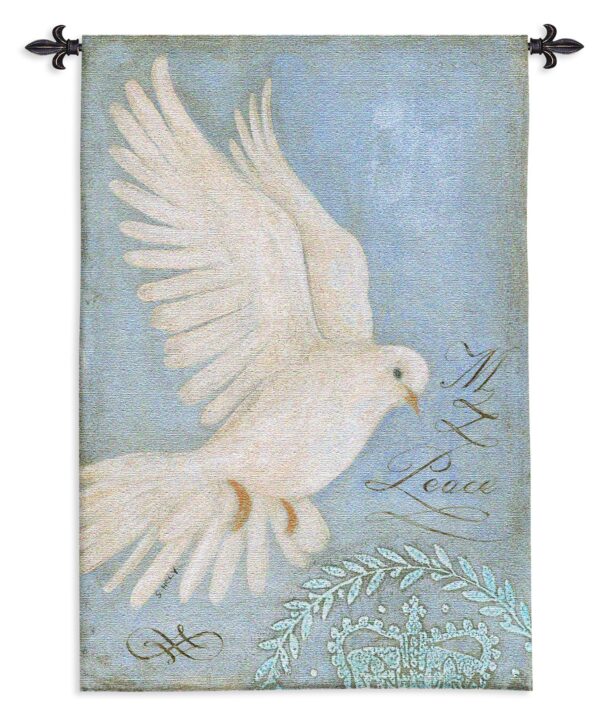 Peace Dove | French Country Wall Tapestry | 53 x 36
