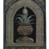 Pineapple Urn | Traditional Wall Tapestry | 34 x 26