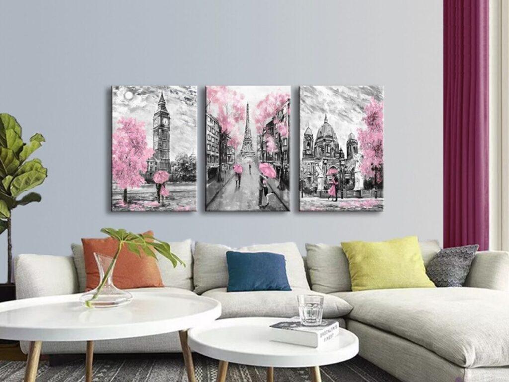 Finding Pink Art for Your Walls, Pink Wall Art