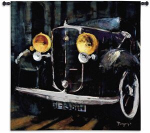 Presencia | 53" x 53" | Woven Wall Tapestry | Silver Lure x & Cotton