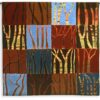 Red Trees II | Large Woven Art Tapestry | 53 x 53