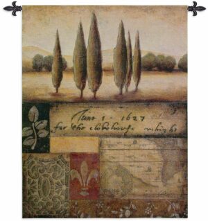 Renaissance Landscape I | 44" x 53" | Tapestry Wall Hanging