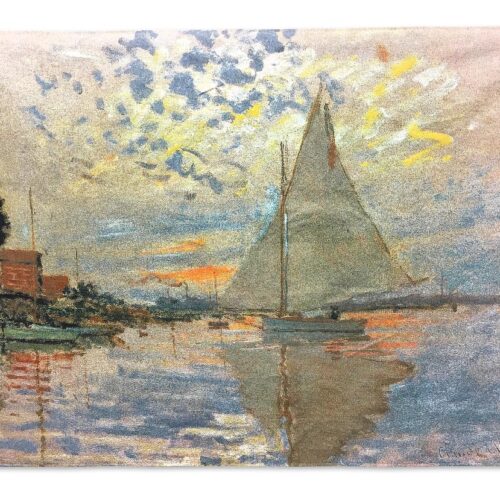 Sailboat | Claude Monet | Large Woven Tapestry | Art & Home