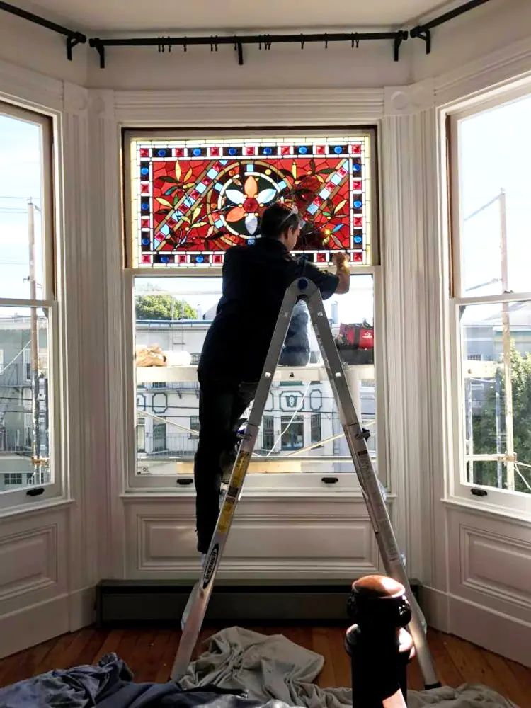 San Francisco Stained Glass Window Restoration Project