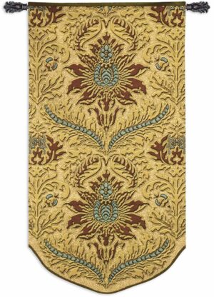 Silk Road Turquoise | 35 x 64 | Woven Tapestry Decor